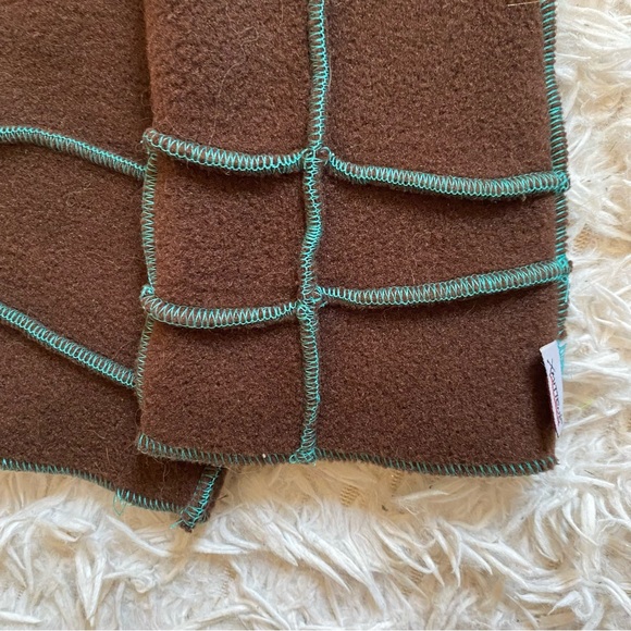 XMITTENS Recycled Fleece Long Fingerless Mitts - Picture 2 of 5